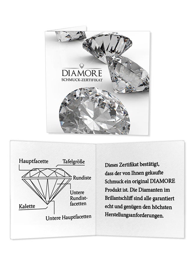 DIAMORE - 925 Sterling Silver Diamond Ring - Image 1
