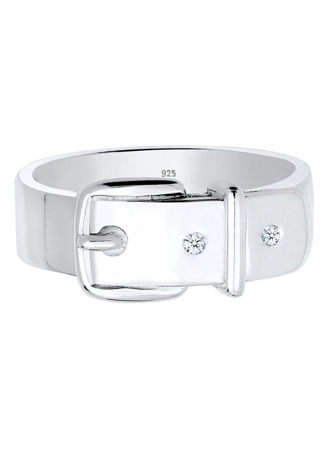 DIAMORE - 925 Sterling Silver Diamond Ring - Image 1