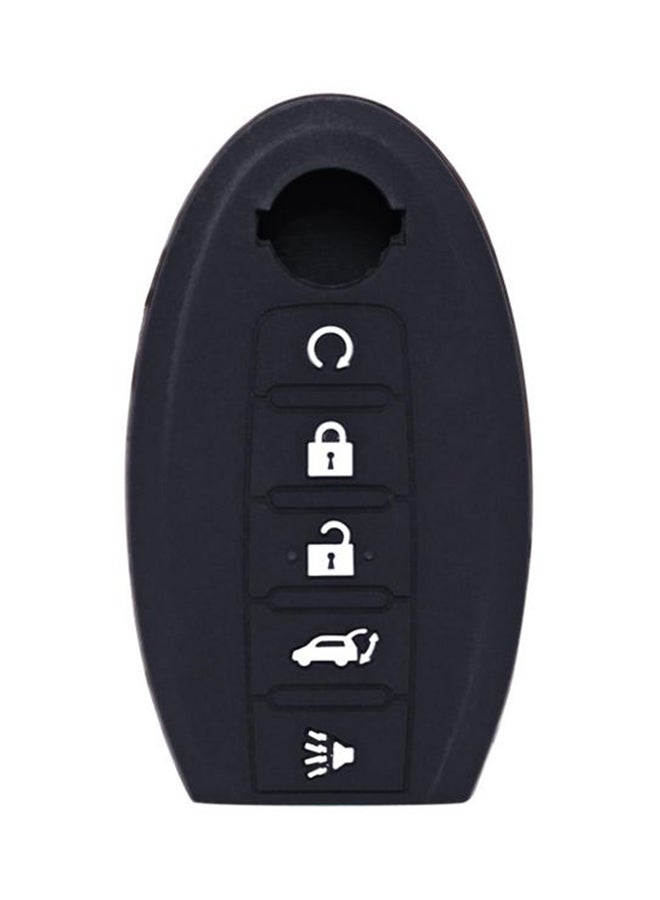 mycarkey - 5-Buttoned Silicon Car Key Cover For Nissan - Image 1