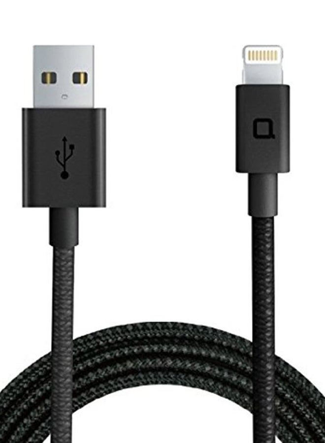 ZUS Super Duty Lightning Cable Black