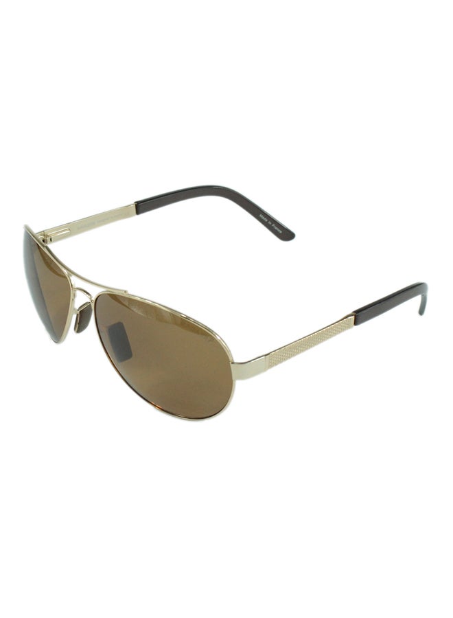 Radar Men's Aviator Polarized Sunglasses - Lens Size: 55 mm  - Image 1