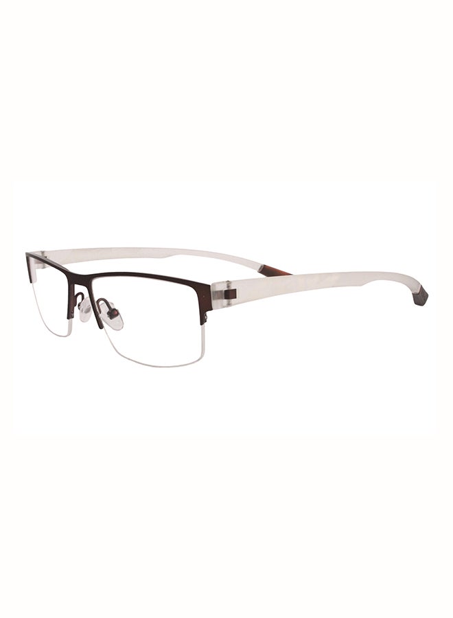 TOKYO TOM unisex Semi Rimless Designer Eyeglasses - Image 1
