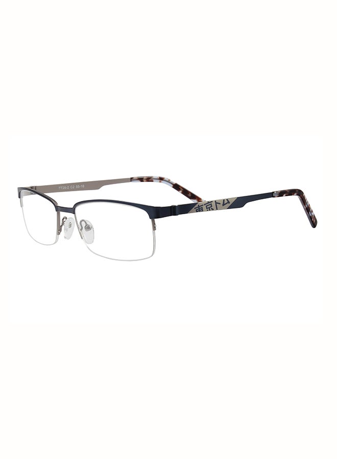 TOKYO TOM unisex Semi Rimless Designer Eyeglasses - Image 1