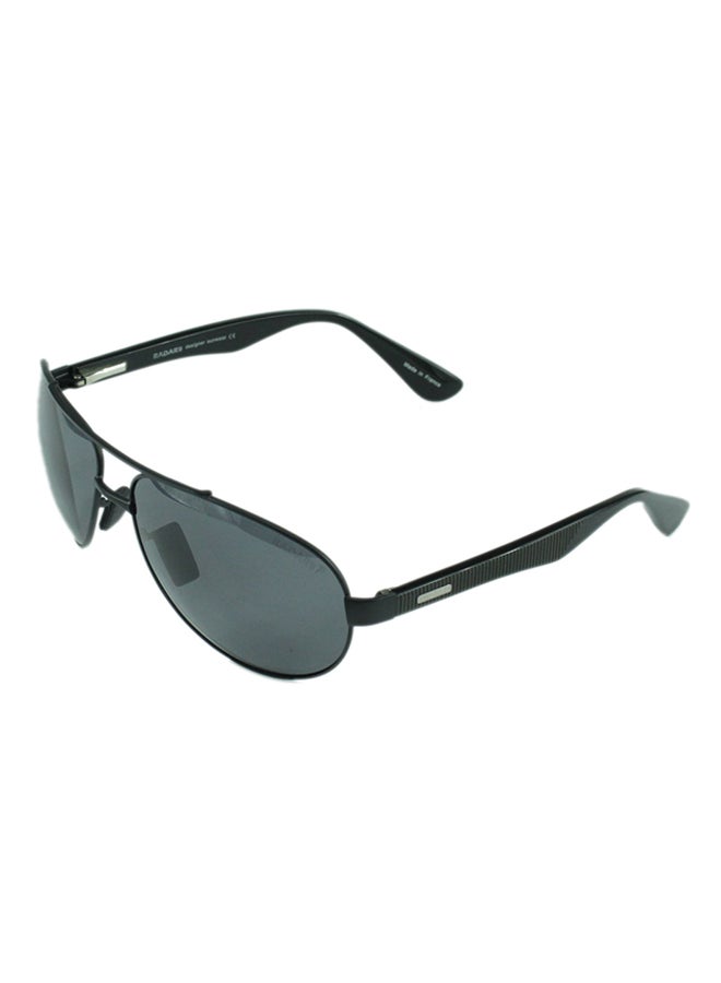 Radar Men's Full Rim Aviator Light Wrap Around Style Polarized Sunglasses - Image 1