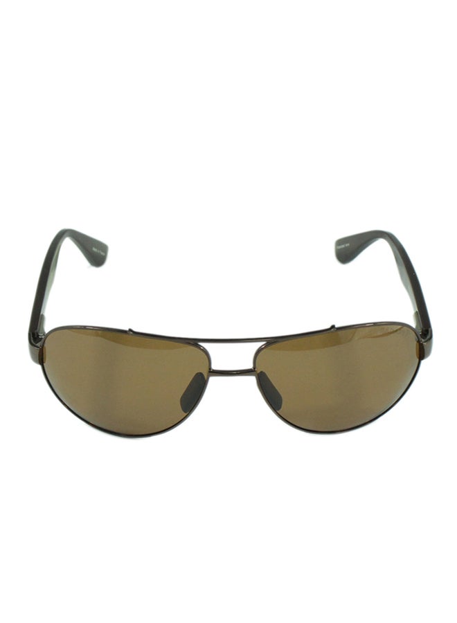 Radar Men's Polarized Aviator Frame Sunglasses 414C4 - Image 1