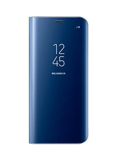 Flip Case Cover With Stand For Samsung Galaxy S7 Edge Blue