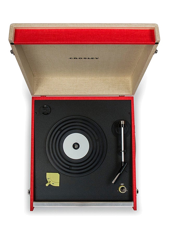Crosley Dansette Bermuda Wireless Turntable 710244202572 Red/Beige  - Image 3
