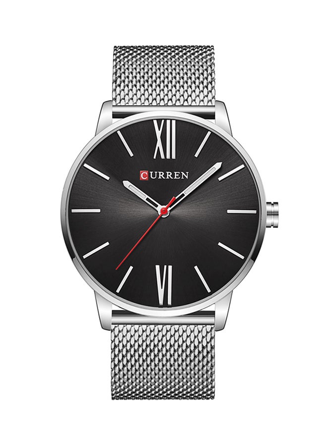CURREN Men's Water Resistant Analog Watch 8238H - 43 mm - Silver | Best ...