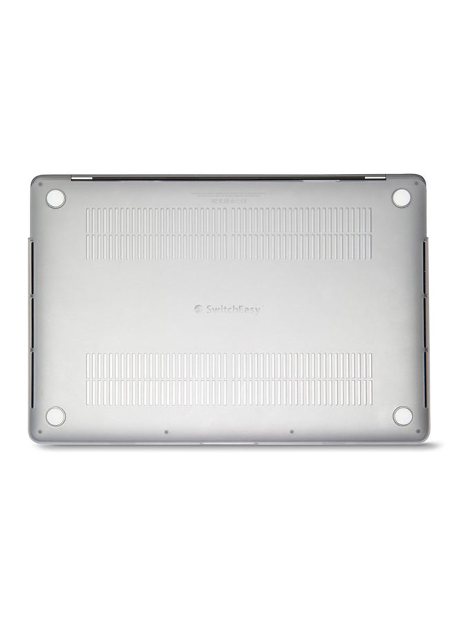 Switcheasy Anti-Scratch Case Cover For MacBook 15-Inch With Keyboard Cover Frost White - Image 2