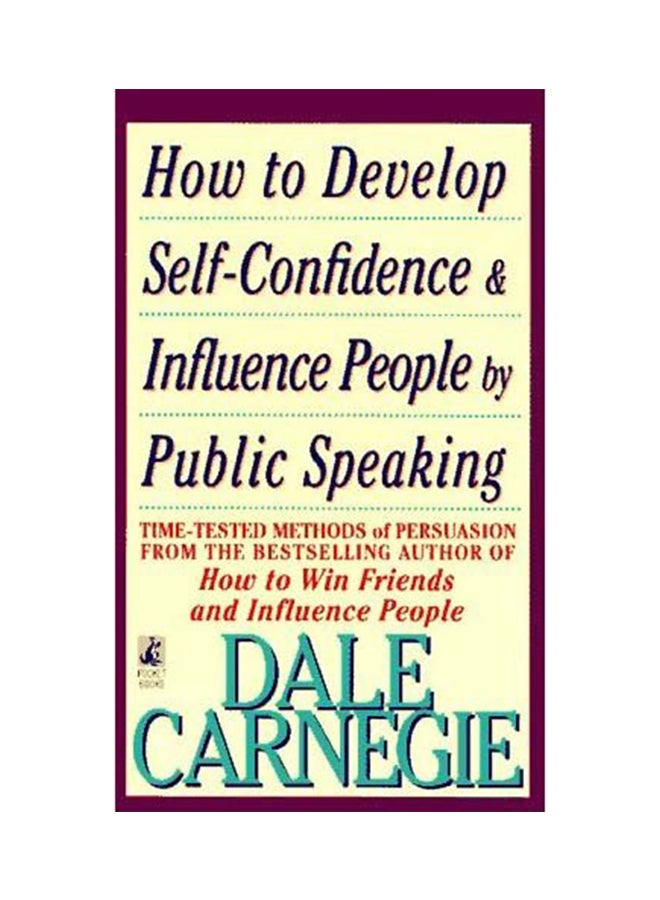 How To Develop Self - Confidence And Influence People printed_book_paperback english - 5/31/1991  - Image 1