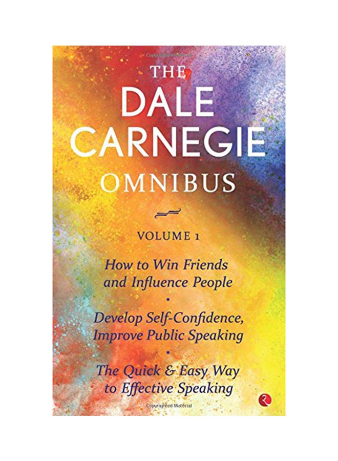 The Dale Carnegie Omnibus - Vol. 1 printed_book_paperback english - 5/20/2016  - Image 1