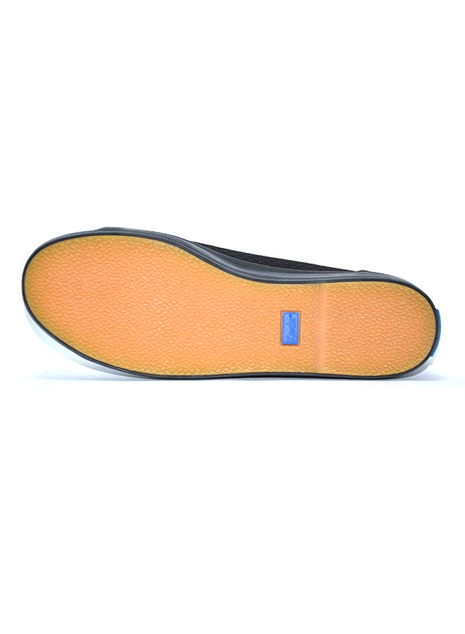 Keds - Kick Start Textured Low Top Sneaker Black - Image 1