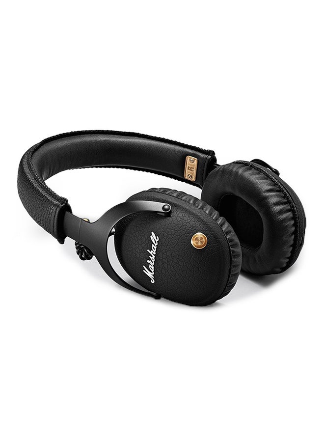 Marshall - Monitor Bluetooth On-Ear Headphone Black - Image 1