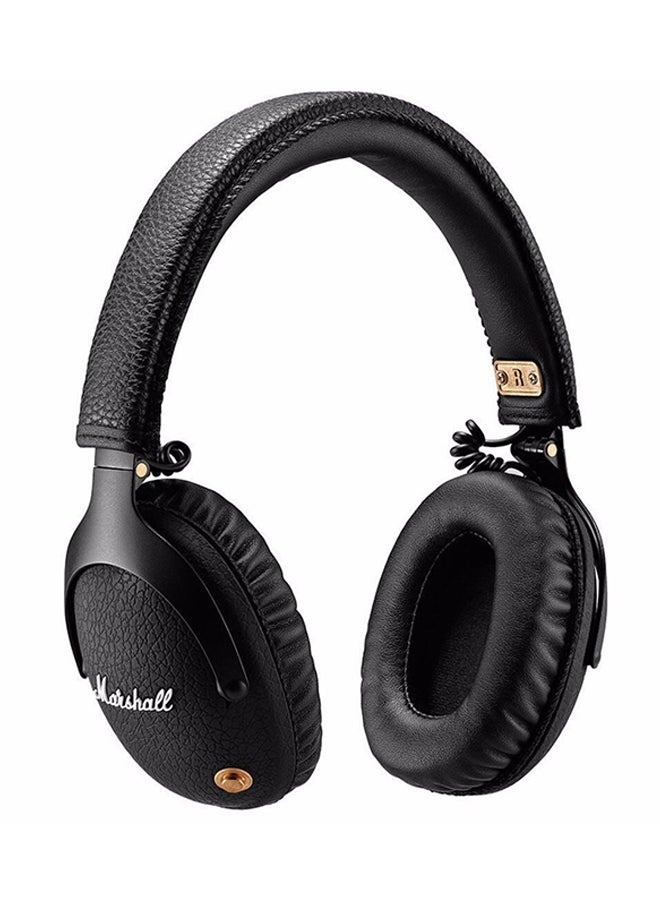 Marshall - Monitor Bluetooth On-Ear Headphone Black - Image 1