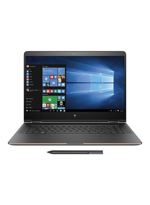 Spectre X360 15t 15.6-Inch Display, Core i7 Processor/16GBRAM/512GB SSD/2GB NVIDIA Graphic Card Black/Gold