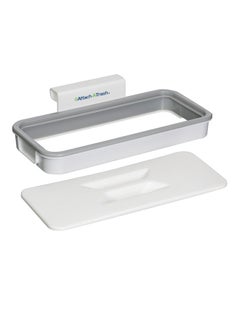 Goldedge Hanging Trash Bag Holder White 10centimeter  - Image 2