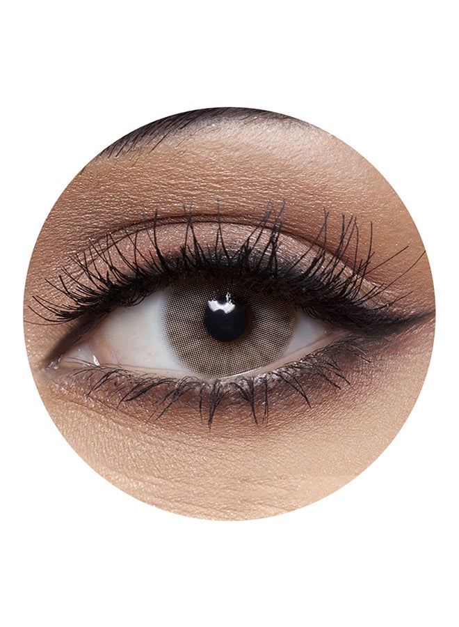 Anesthesia Addict Amarillo (Light Grey) 6 Months Disposable Contact Lenses  - Image 1