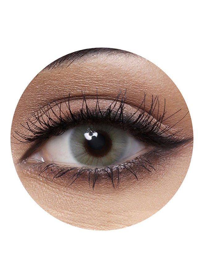 أنستازيا عدسات لاصقة تستخدم لمرة واحدة صالحة لـ 6 أشهر بلون أديكت جراي - Image 1