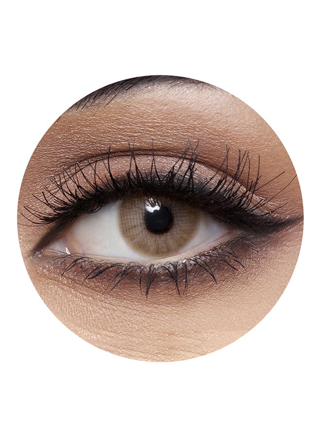 Anesthesia Addict Oro (Light Honey) 6 Months Disposable Contact Lenses - Image 1