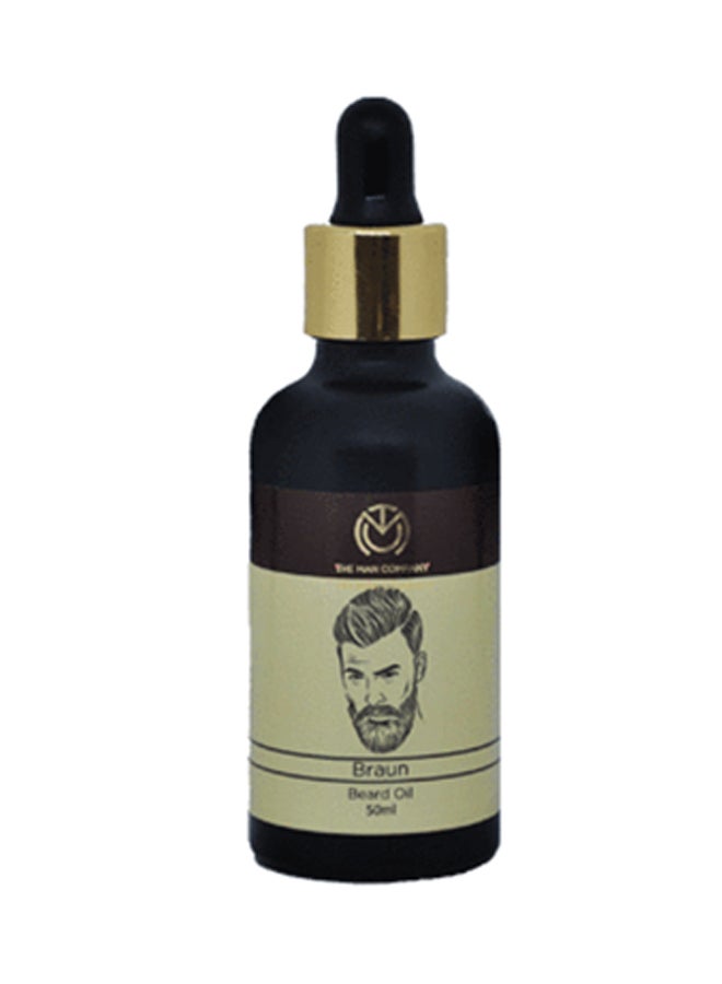 The Man Company Braun Luxury Beard Oil 50ml - Image 1