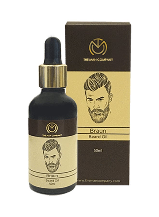 The Man Company Braun Luxury Beard Oil 50ml - Image 2