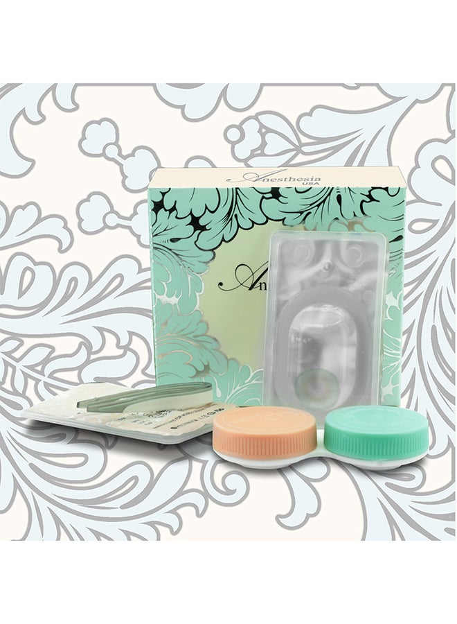 Anesthesia USA Chicago Green 6 Months Disposable Contact Lenses  - Image 3