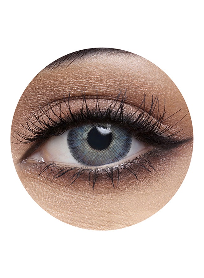 Anesthesia Anesthetic Carbon (Cold Grey) 6 Months Disposable Contact Lenses  - Image 1
