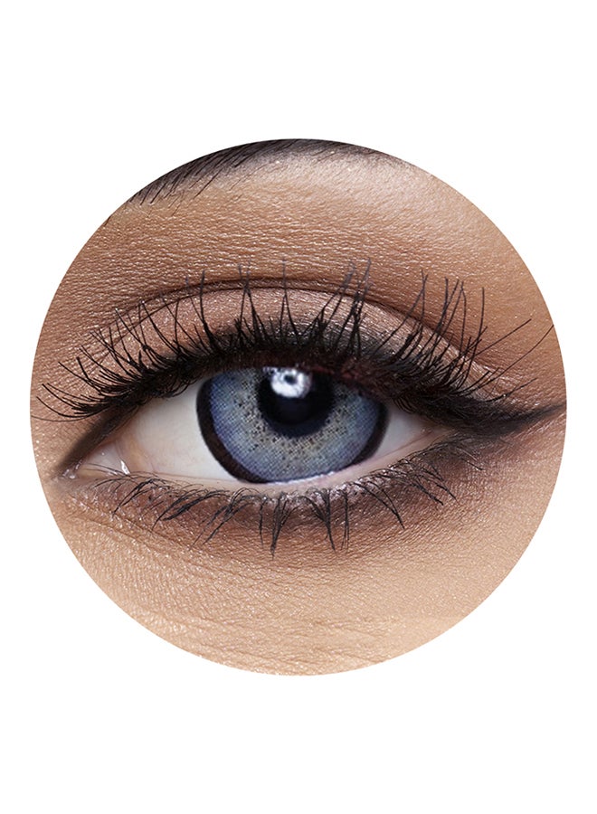 Anesthesia Anesthetic Diamond (Grey And Blue) 6 Months Disposable Contact Lenses  - Image 1
