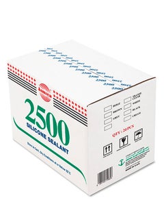 Asmaco Pack Of 24 General Purpose Silicone Sealants White 280grams  - Image 2