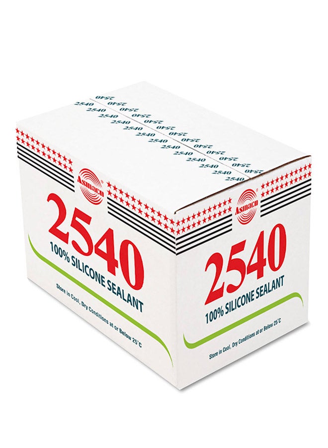 Asmaco Pack Of 24 Antifungal Silicone Sealants Clear 305grams - Image 2