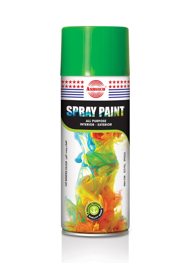 Asmaco 12-Piece Spray Paint Set Dark Green 280grams