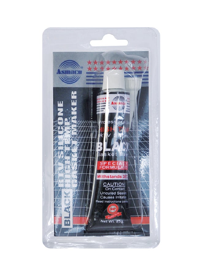 Asmaco 144-Piece RTV Gasket Maker With Super Glue Set Black 85grams