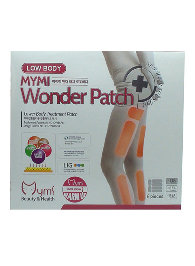 6-Piece Lower Body Slimming Wonder Patch