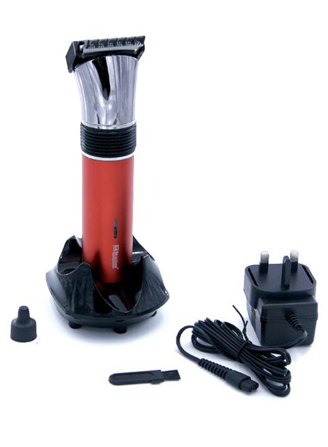 Stallion Rechargeable Electric Hair Trimmer Red/Black - Image 2