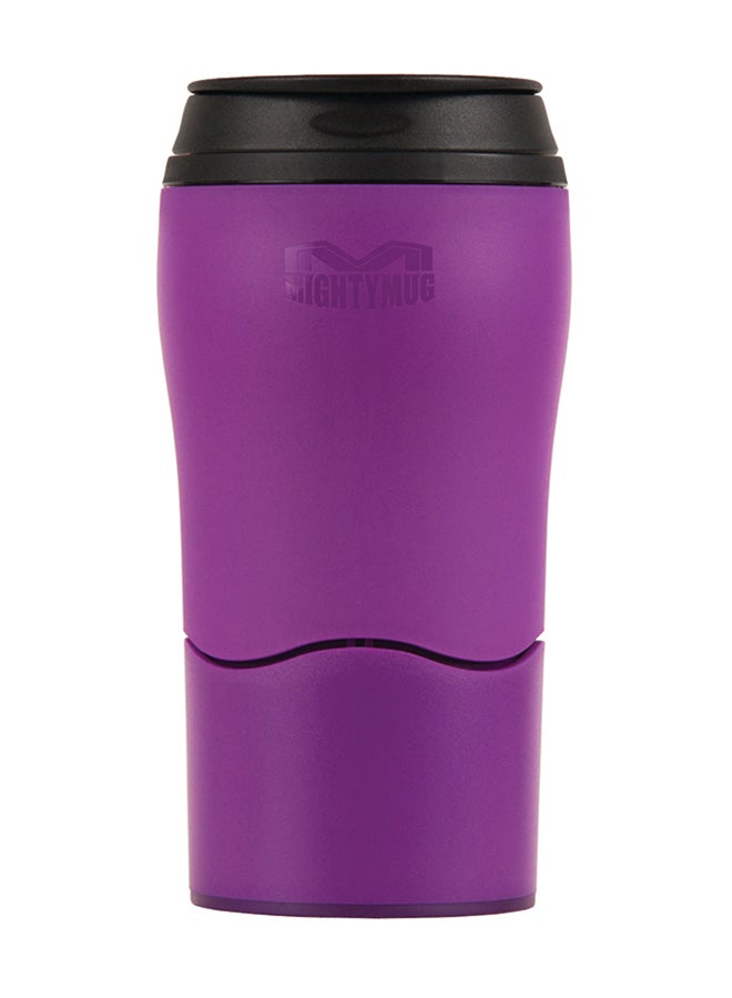 Mighty Mug Plastic Travel Mug, No Spill Double Wall Tumbler, Cold/Hot, Cup-Holder Friendly, Dishwasher Safe, (Lilac, 12oz)- 1902D Lilac - v1516518159/N13136119A_1