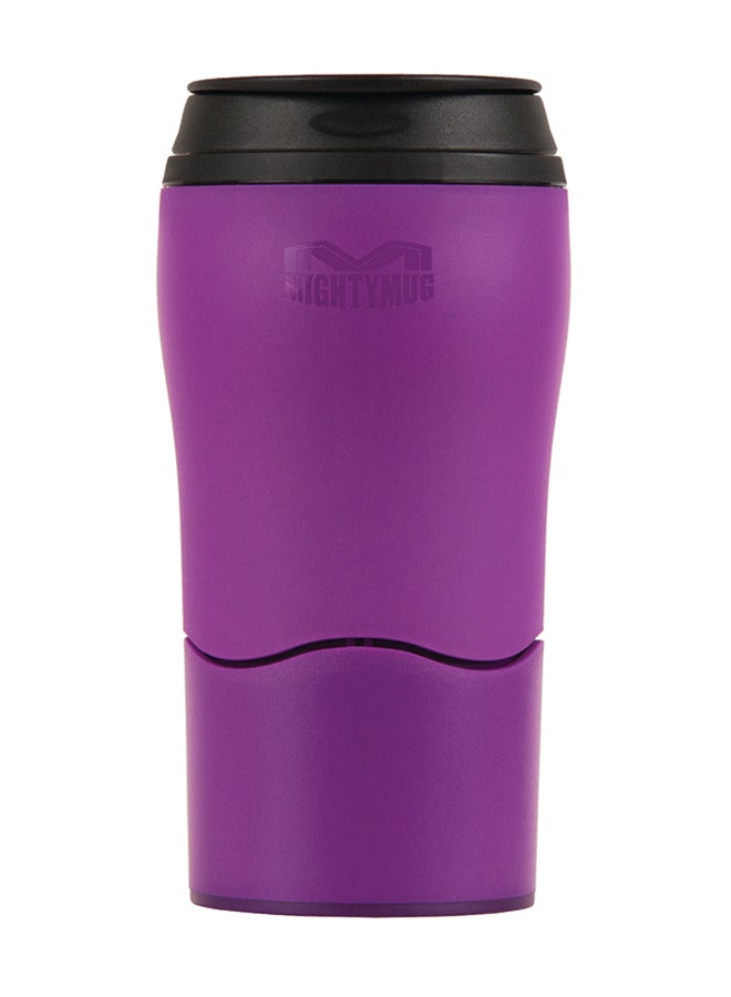 Mighty Mug Mighty Mug Plastic Travel Mug, No Spill Double Wall Tumbler, Cold/Hot, Cup-Holder Friendly, Dishwasher Safe, (Lilac, 12oz)- 1902D Lilac 