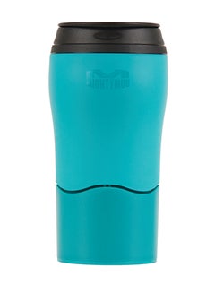 Mighty Mug Mighty Mug Plastic Travel Mug, No Spill Double Wall Tumbler, Cold/Hot, Cup-Holder Friendly, Dishwasher Safe, (Teal, 12oz)- 1901D Teal 