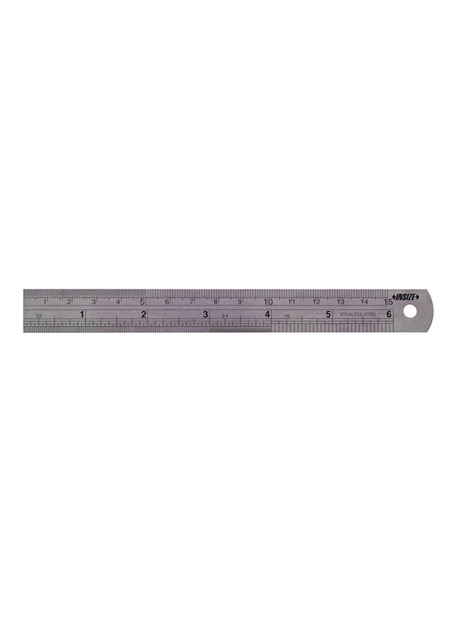 Insize Steel Rule Silver - Image 1