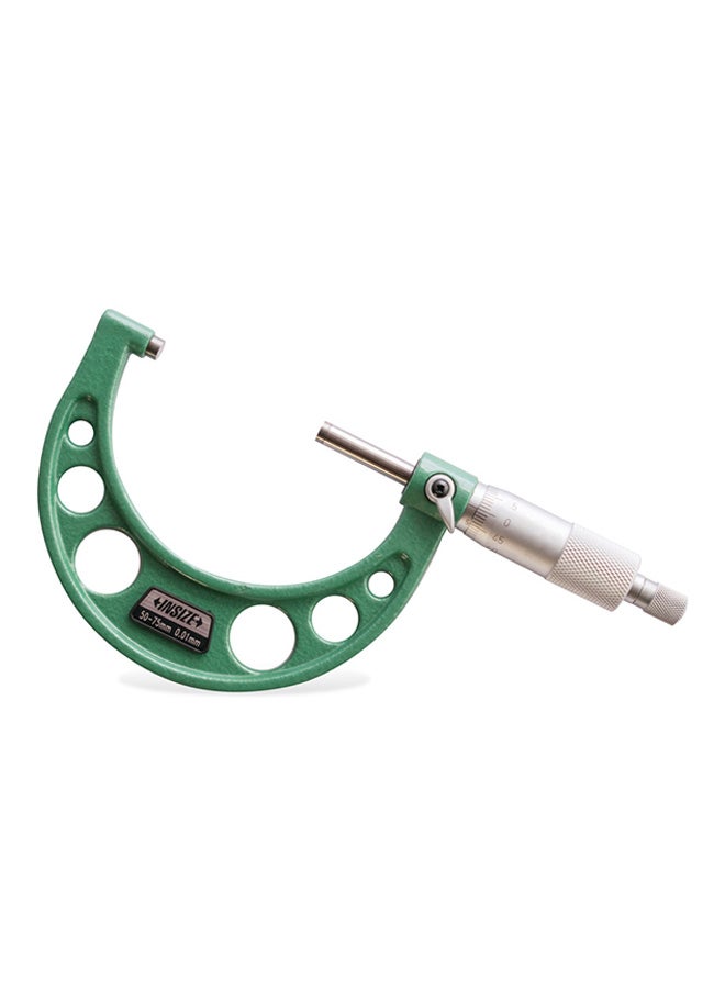 Insize - Outside Micrometer Green/Silver - Image 1