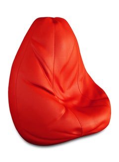 Bean Bag Cover With Bean Bag Filler Red