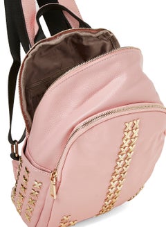 Faux Leather Backpack Pink - v1516627952/N12996264A_3