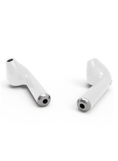 Bison In-Ear Twins Bluetooth Headphone With Mic White  - Image 2