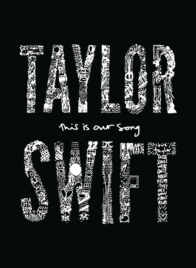 NUTSPIN - Taylor Swift Graphic Printed T-shirt Black - Image 1