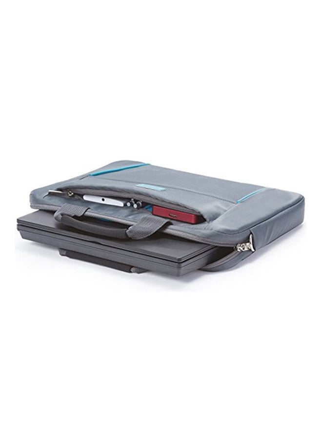 DICOTA Slim Case Base Laptop Bag For 14 To 15.6-Inch Laptops Grey/Blue - Image 3