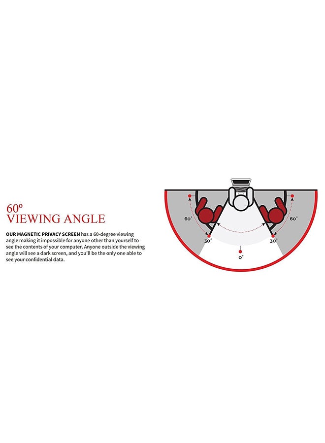 ستارك واقي شاشة مغناطيسي لأجهزة ماك بوك برو مقاس 15 بوصة أسود - Image 3