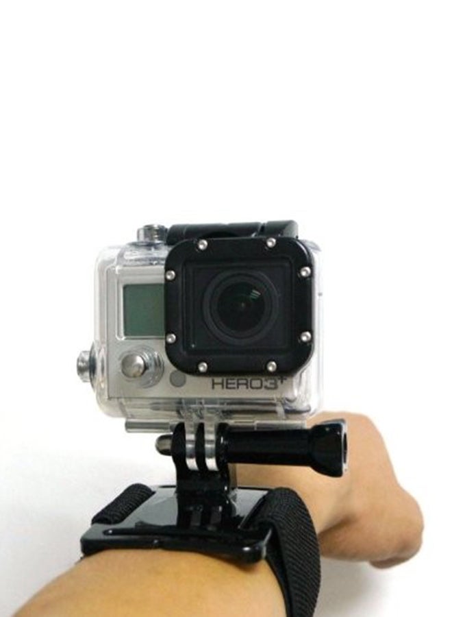 Generic Wrist Strap Elastic Band Mount For GoPro Hero 1/2/3/3+ Action Camera Black  - Image 2