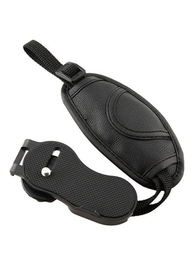 Generic Hand Wrist Grip Strap For SLR/DSLR Black  - Image 1