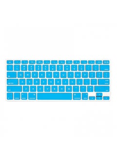 Generic US Layout Keyboard Skin Cover For Apple MacBook Pro/Air 13/15/17-inch With Retina Aqua Blue  - Image 1