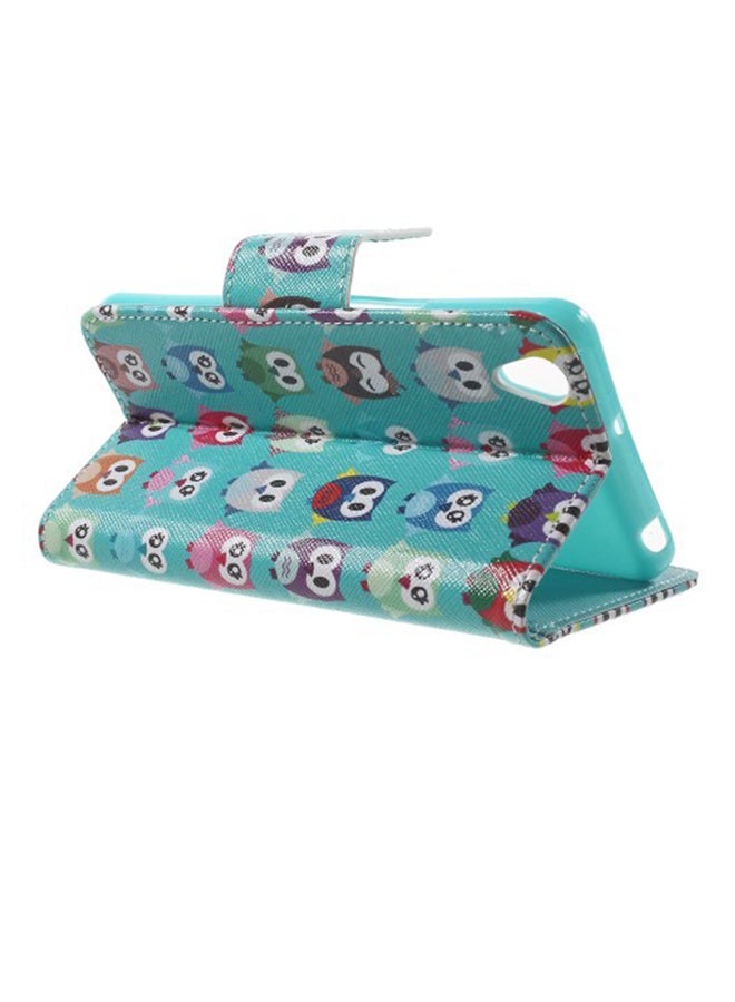 Protective Wallet Thermoplastic Polyurethane Case Cover For OnePlus X Adorable Owls