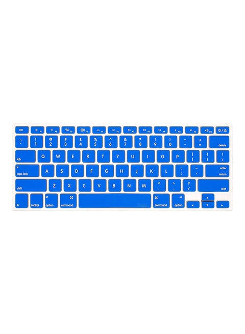 US Layout Keyboard Skin For Apple MacBook Air 11-inch Blue